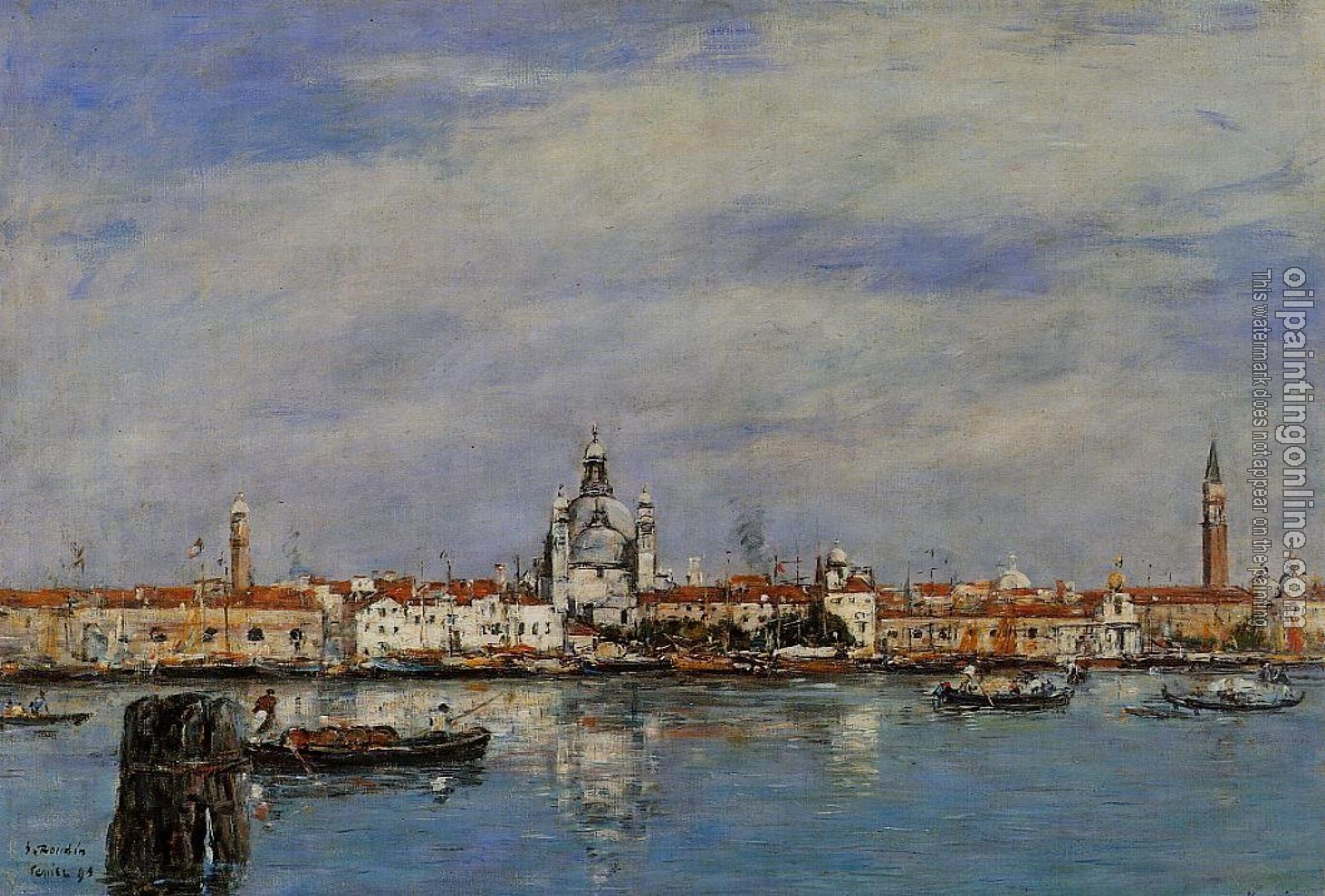 Boudin, Eugene - Venice, the Grand Canal